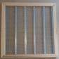 Wired framed Queen Excluder for British National hive.